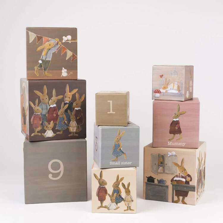 Egmont Toys Pyramide 1.2.3 Famille Lapin Egmont Toys