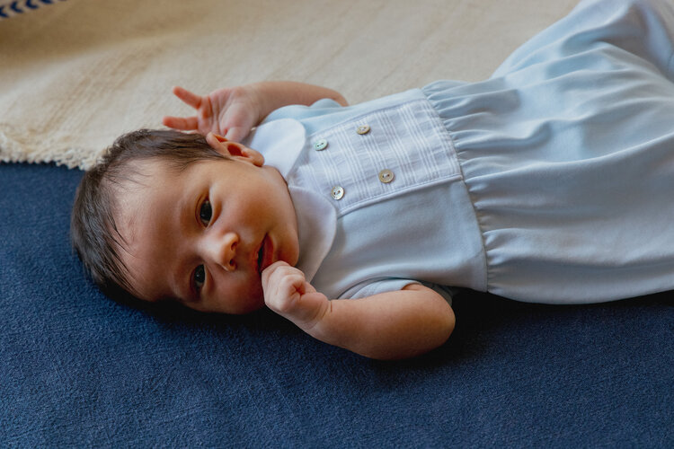 Laranjinha Boys Romper