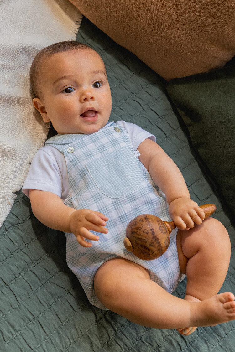 Laranjinha Boys Romper