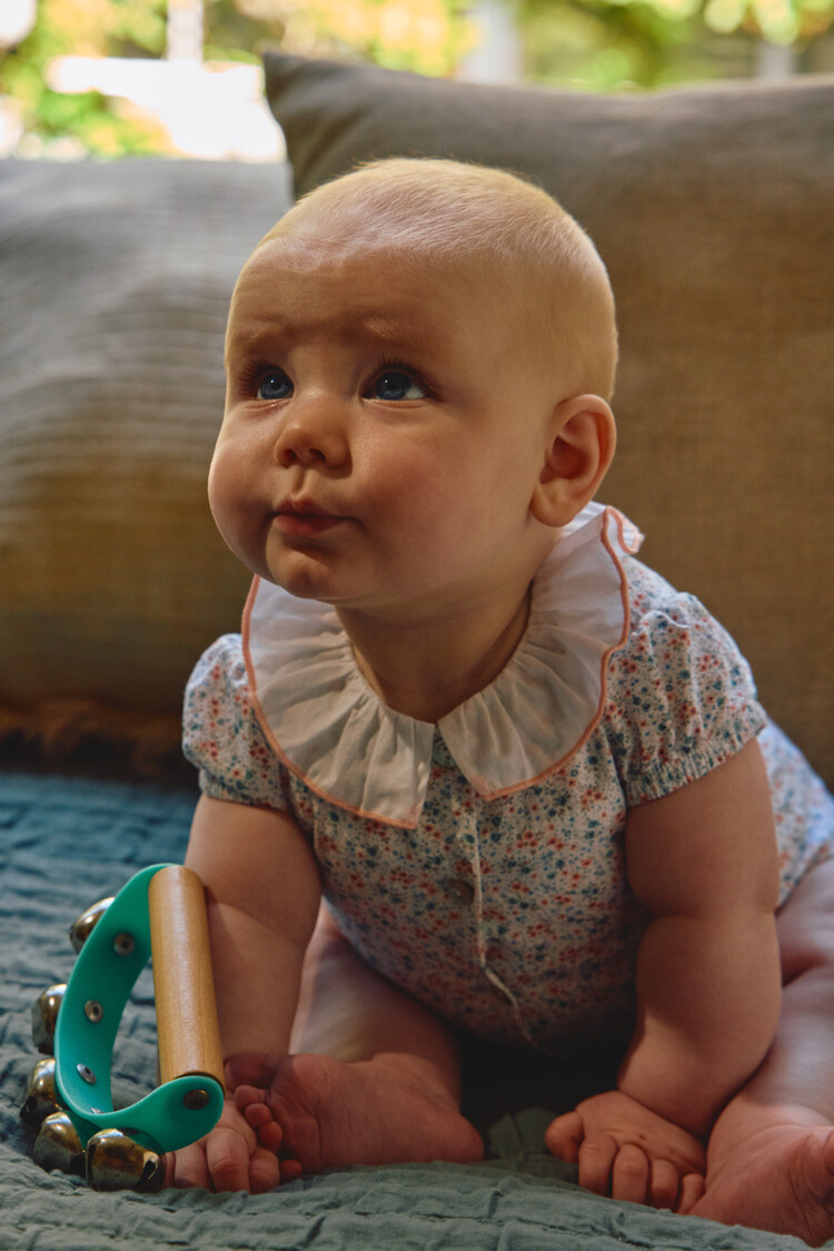 Laranjinha Girls Romper