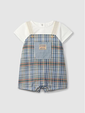 Laranjinha Boys Romper