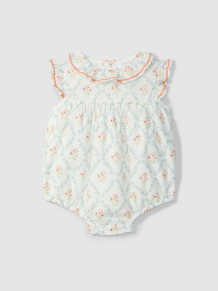 Laranjinha Girls Romper