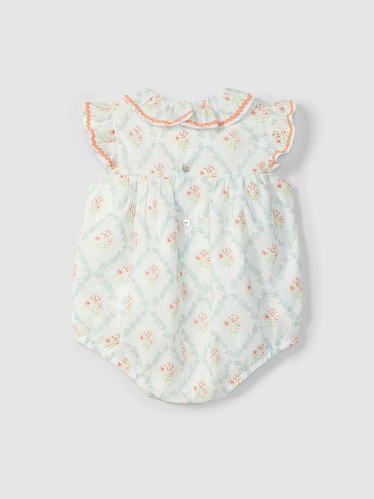 Laranjinha Girls Romper