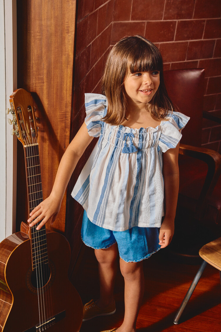 Blouse Laranjinha Fille