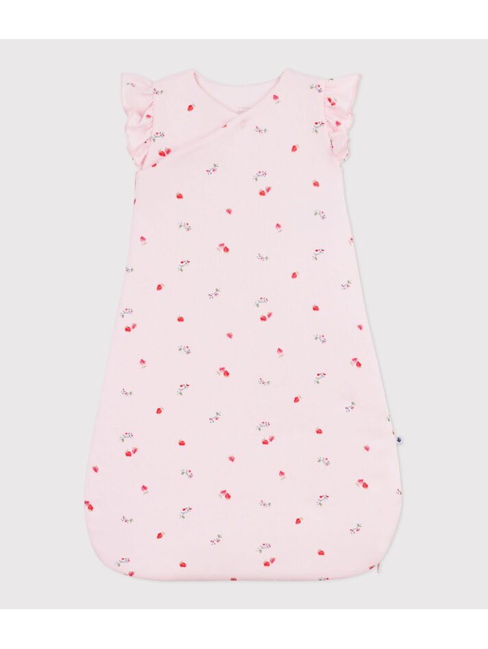Lot De 2 Pyjamas Fille Petit Bateau - Côte 1x1 - Imprimé Fleuri Et Rayures - Confort Nuit