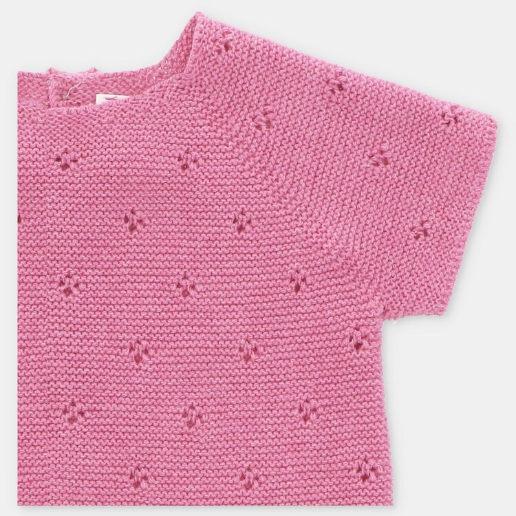 Martin Aranda Martin Aranda Girls Knit Top & Bloomer