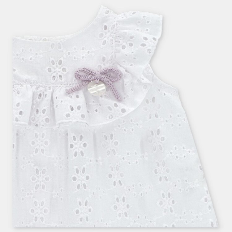 Martin Aranda Ensemble Blouse & Cache-Couche Tricot Martin Aranda Fille