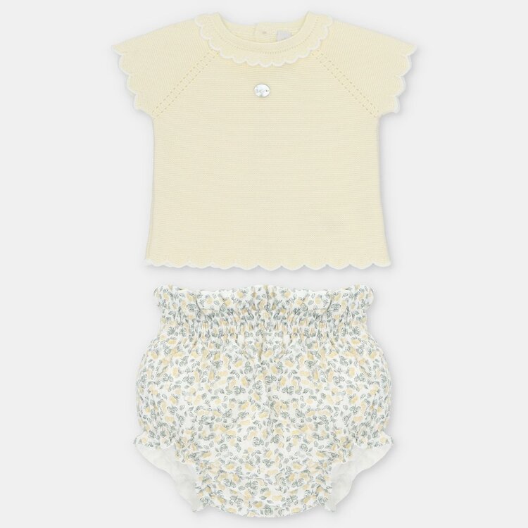 Martin Aranda Chandail & Cache-Couche Tricot Martin Aranda Fille