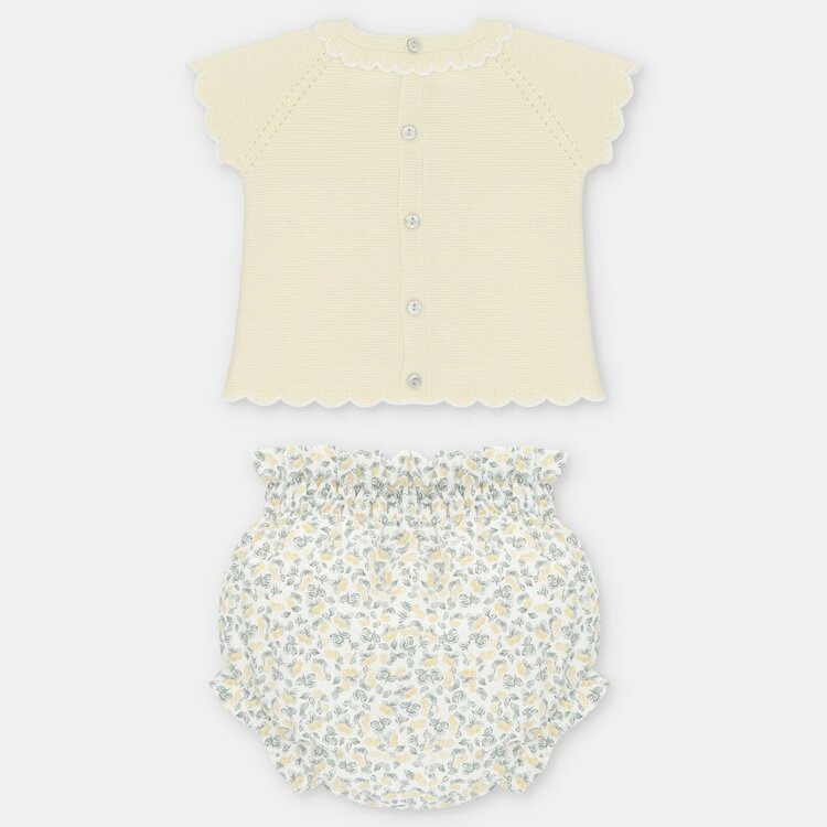 Martin Aranda Chandail & Cache-Couche Tricot Martin Aranda Fille