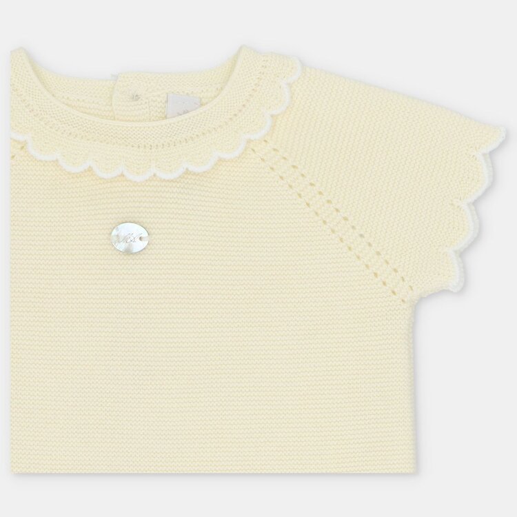 Martin Aranda Martin Aranda Girls Knit Top & Bloomer
