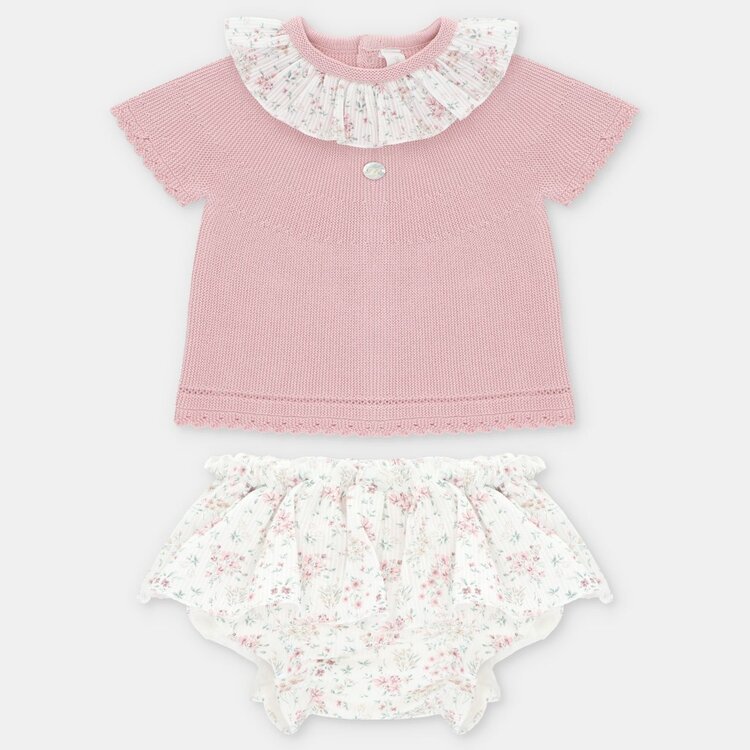 Martin Aranda Chandail & Cache-Couche Tricot  Martin Aranda Fille