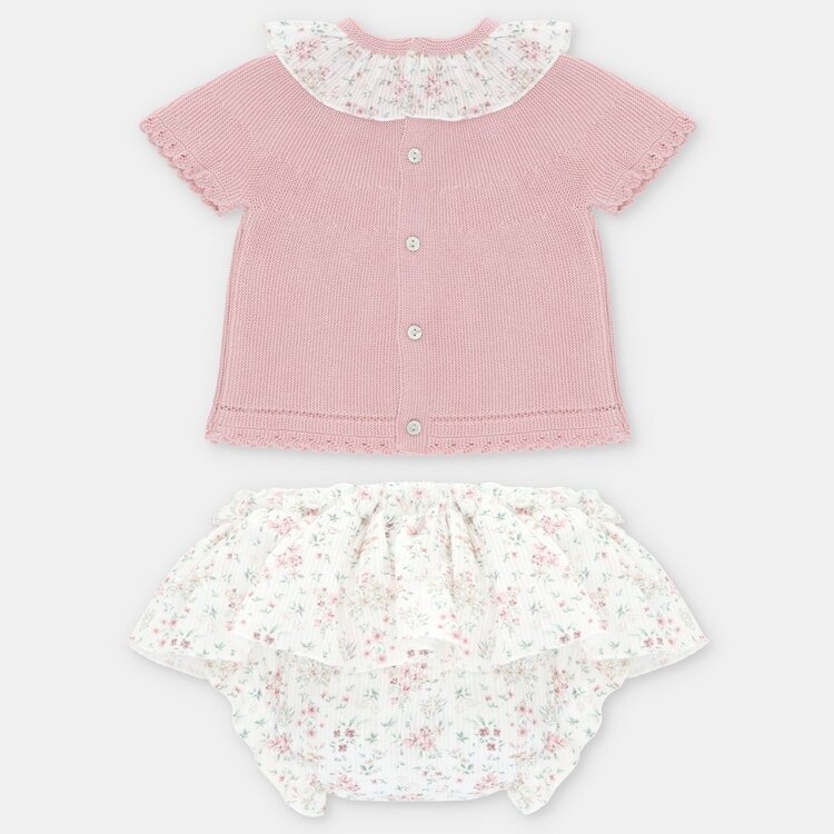 Martin Aranda Chandail & Cache-Couche Tricot  Martin Aranda Fille