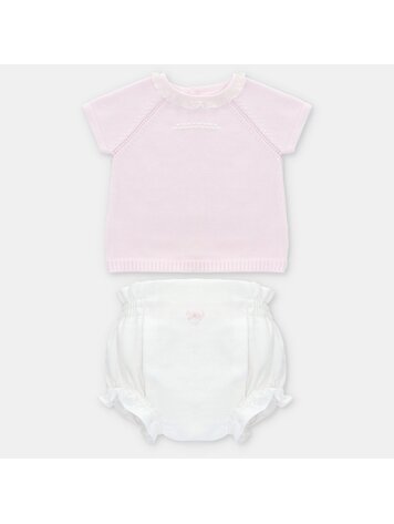 Martin Aranda Martin Aranda Girls Knit Top & Bloomer