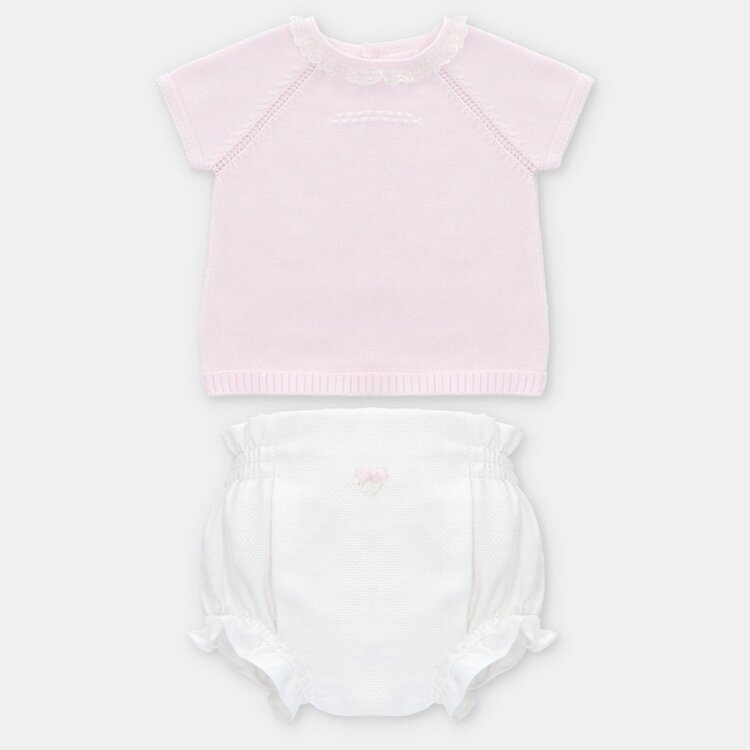 Martin Aranda Chandail & Cache-Couche Tricot Martin Aranda Fille