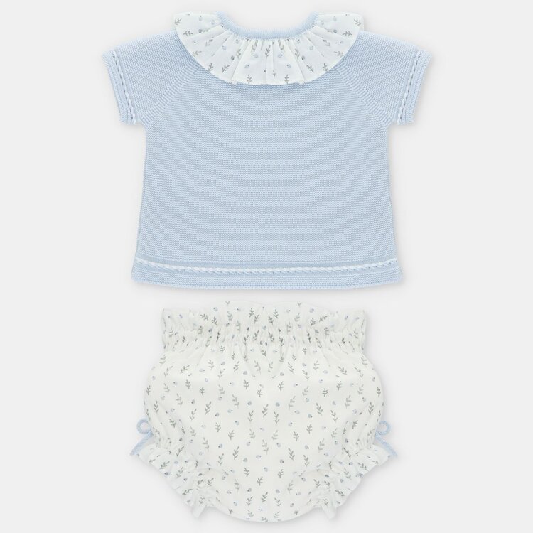 Martin Aranda Martin Aranda Girls Knit Top & Bloomer
