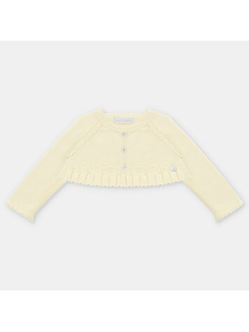 Martin Aranda Cardigan Tricot Court Martin Aranda Fille