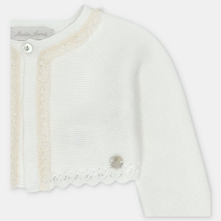 Martin Aranda Martin Aranda Girls Knit Short Cardigan
