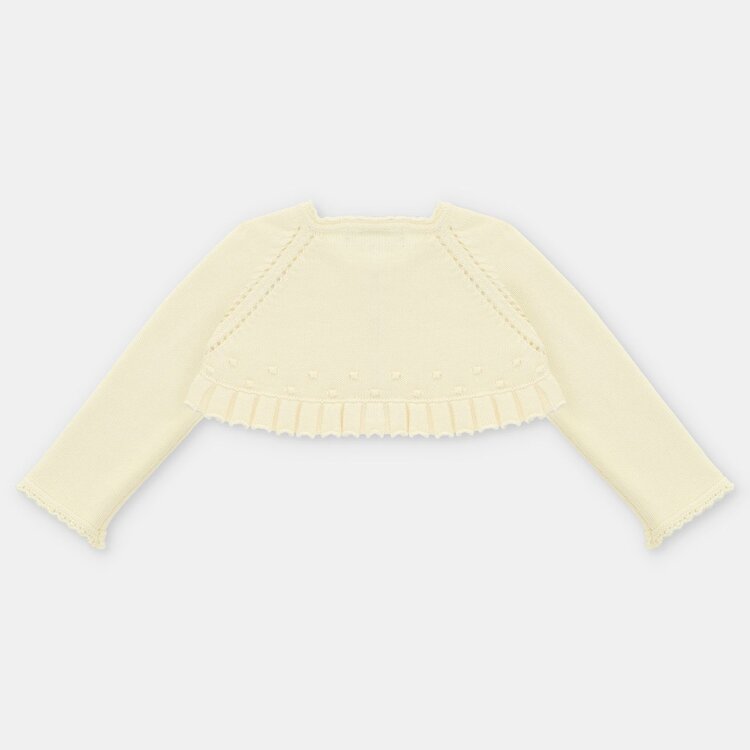 Martin Aranda Cardigan Tricot Court Martin Aranda Fille