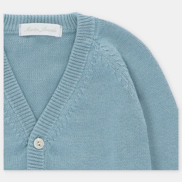 Martin Aranda Cardigan Tricot Martin Aranda Garçon