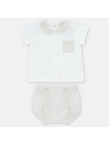 Martin Aranda Martin Aranda Boys T-Shirt & Bloomer Set