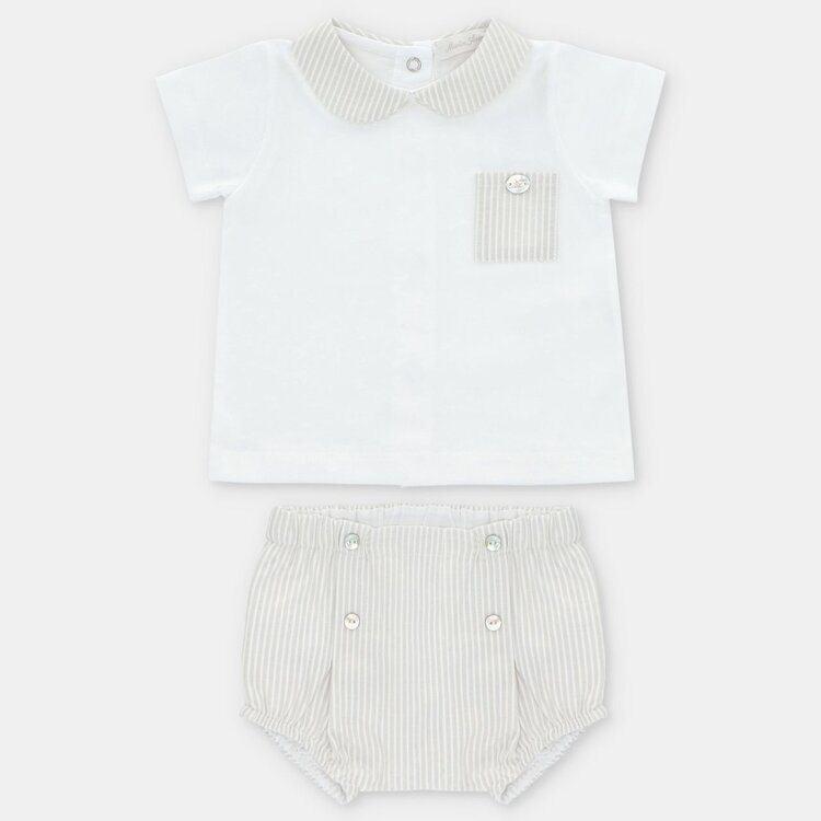 Martin Aranda Martin Aranda Boys T-Shirt & Bloomer Set
