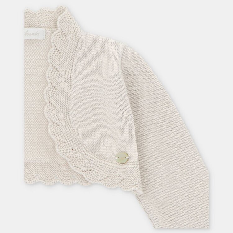 Martin Aranda Cardigan Court Tricot Martin Aranda Fille