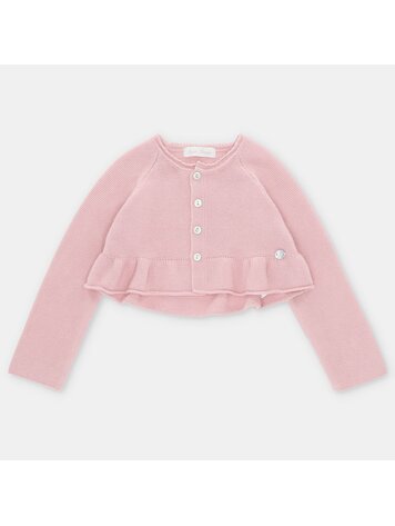 Martin Aranda Cardigan Court en Tricot Martin Aranda Fille