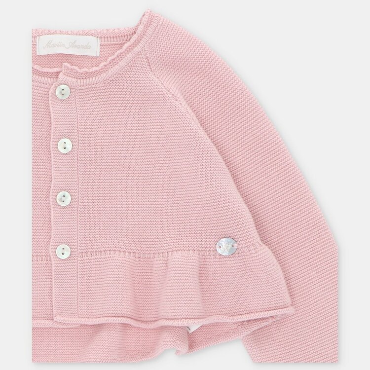 Martin Aranda Martin Aranda Girls Short Knit Cardigan