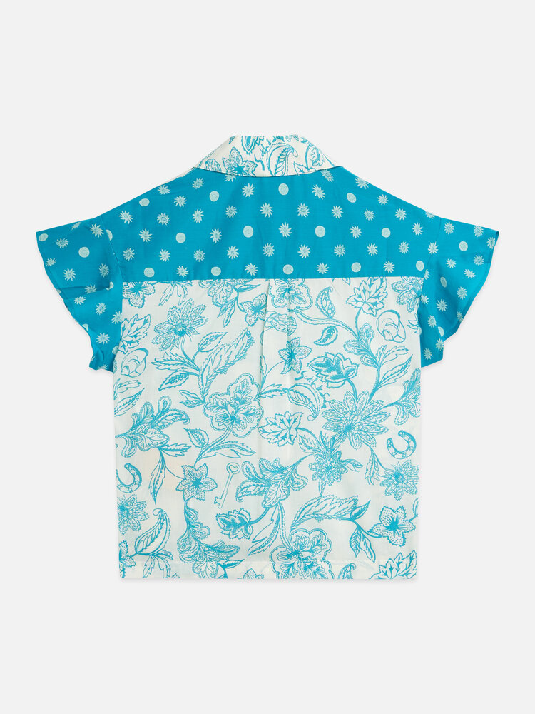 Scotch & Soda Scotch & Soda Girls Short Sleeves Shirt
