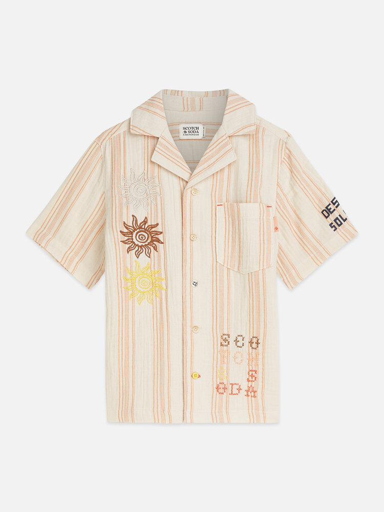 Scotch & Soda Scotch & Soda Boys Short Sleeves Shirt