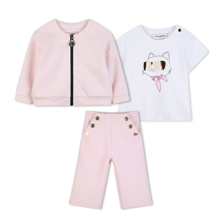 Karl Lagerfeld Ens 3 Pièces Karl Lagerfeld Fille