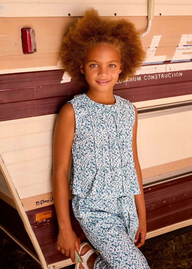 Mayoral Haut Imprimé Mayoral Fille