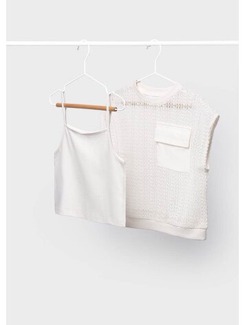 Mayoral Mayoral Girls Twin Set