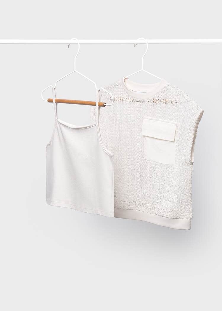 Mayoral Mayoral Girls Twin Set