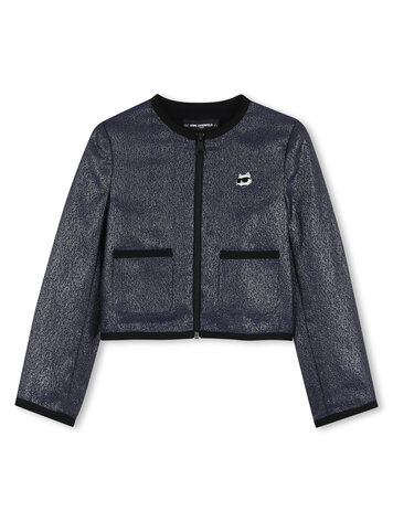 Karl Lagerfeld Karl Lagerfeld Girls Zip Cardigan