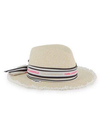 Karl Lagerfeld Chapeau de Paille Karl Lagerfeld Fille