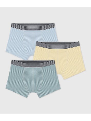 Petit Bateau Lot de 3 Boxers Petit Bateau Garçon