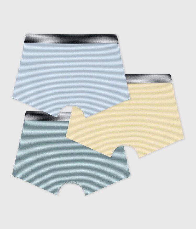 Petit Bateau Lot de 3 Boxers Petit Bateau Garçon