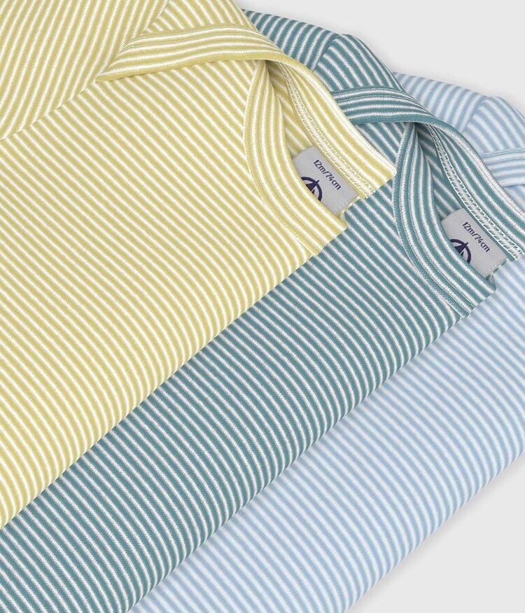 Petit Bateau Petit Bateau Boys 3 Bodies Set