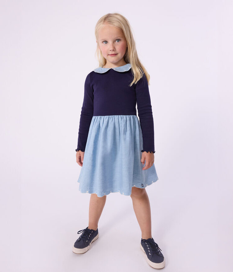 Petit Bateau Petit Bateau Girls Dress