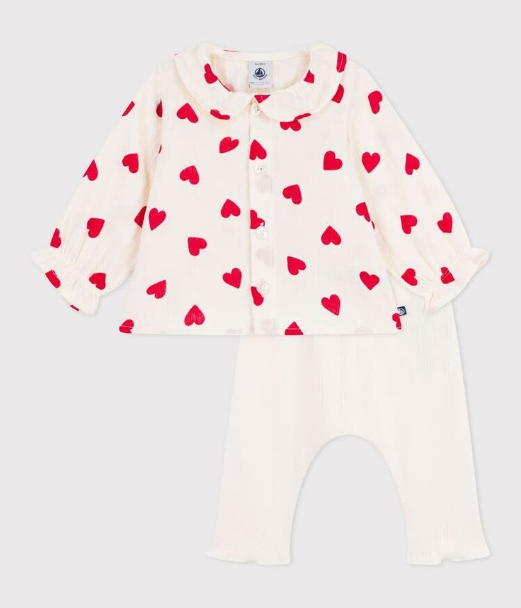 Petit Bateau Ensemble 2 Pièces Petit Bateau Fille