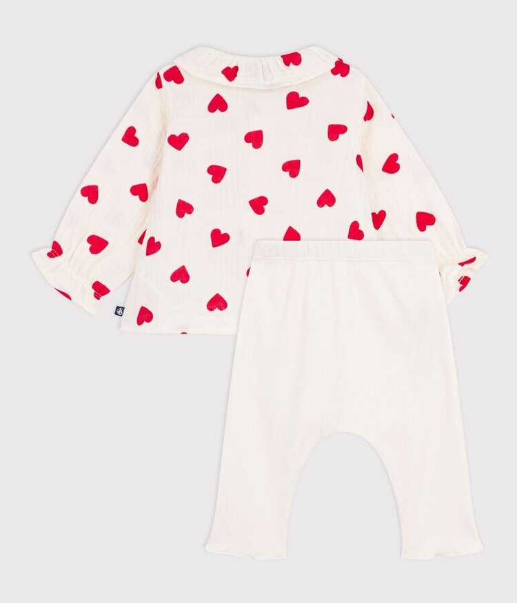 Petit Bateau Petit Bateau Girls 2Pcs Set