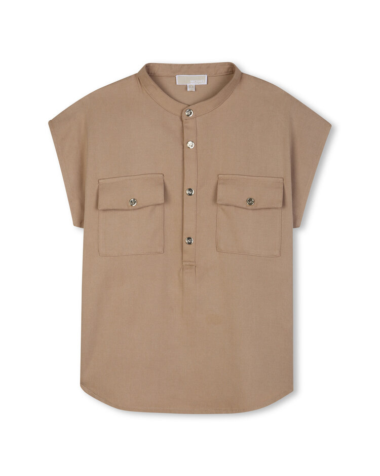 Michael Kors Michael Kors Girls Short Sleeves Shirt