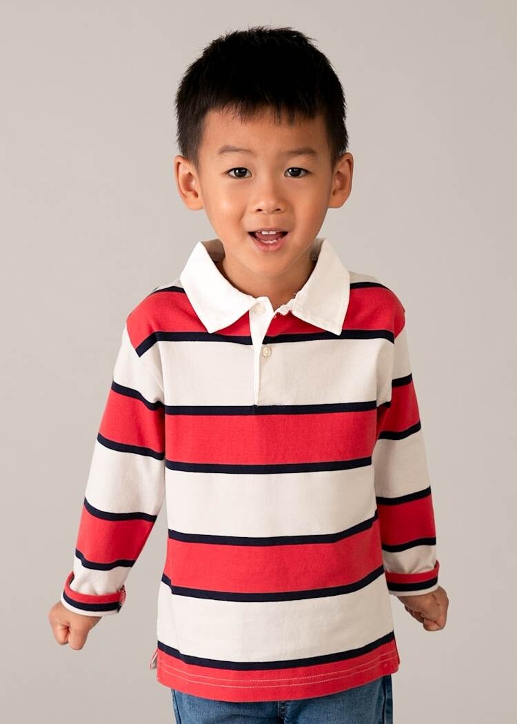 Mayoral Mayoral Boys Striped Polo