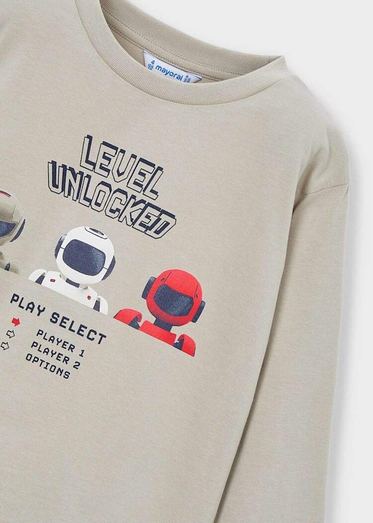 Mayoral Mayoral Boys Long Sleeves T-Shirt