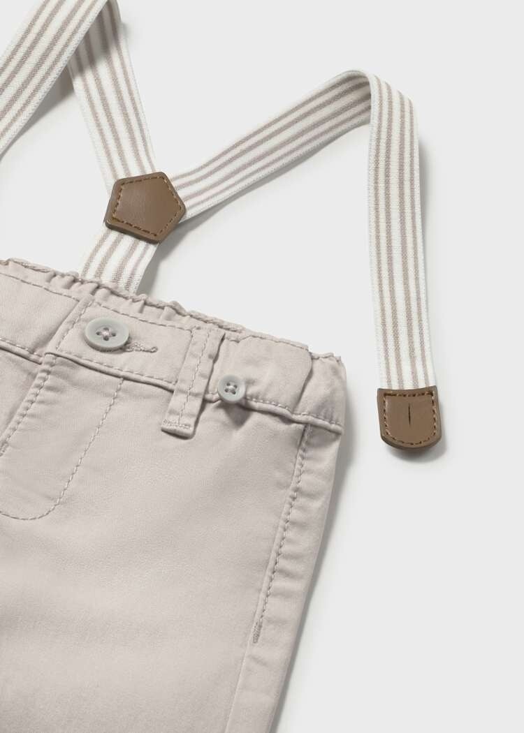 Mayoral Mayoral Boys Pants with Suspenders
