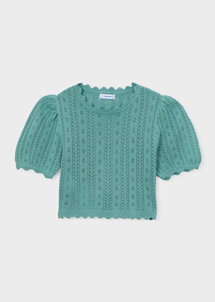 Mayoral Mayoral Girls Knit T-Shirt