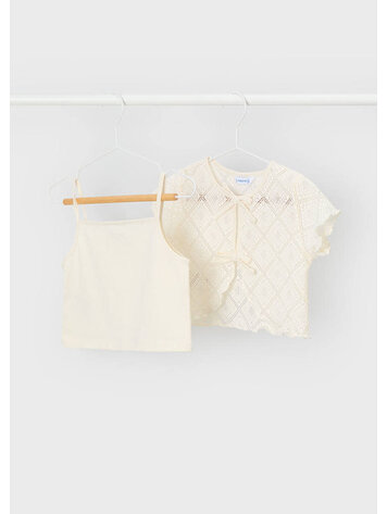 Mayoral Haut Crochet 2 Pièces Mayoral Fille