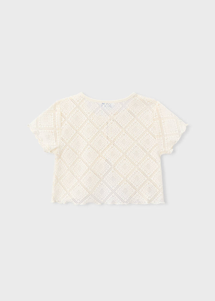 Mayoral Mayoral Girls 2Pcs Crochet Top