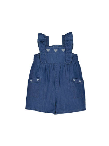 Mayoral Mayoral Girls Denim Overalls
